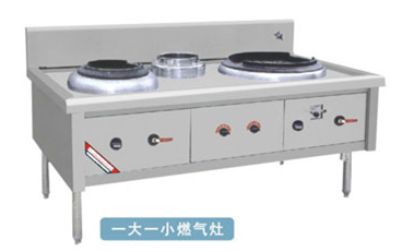 一大一小灶 上海尊龙凯时厨房设备工程有限公司